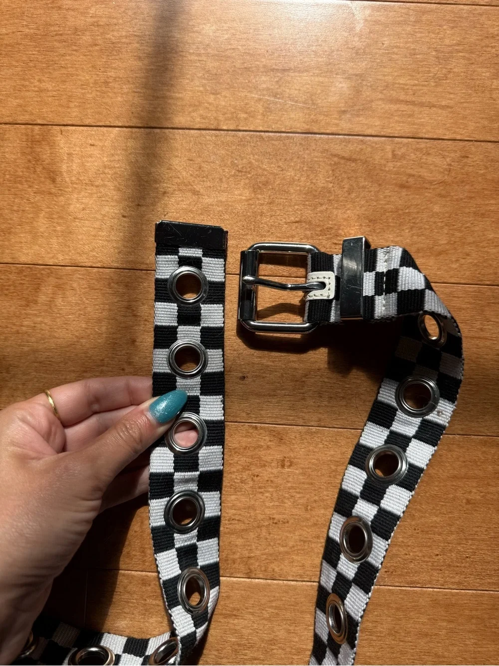 Urban Outfitters checkered canvas